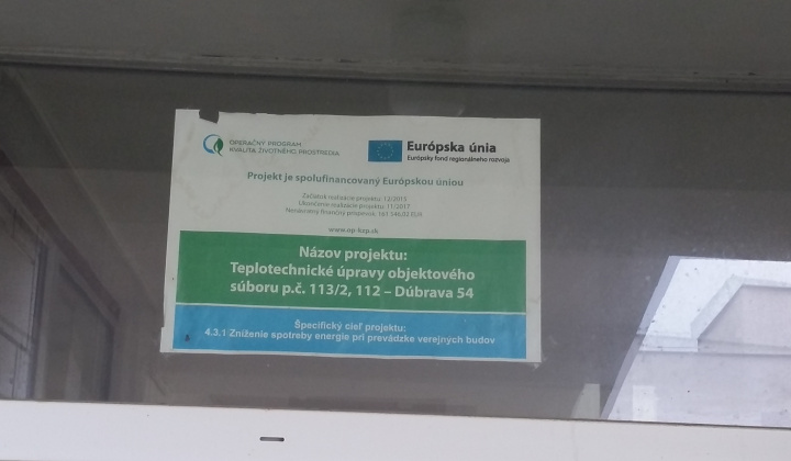 6. fotografia fotogalérie Projekty / Teplotechnické úpravy objektového súboru p.č. 113/2, 112 - Dúbrava 54 - foto