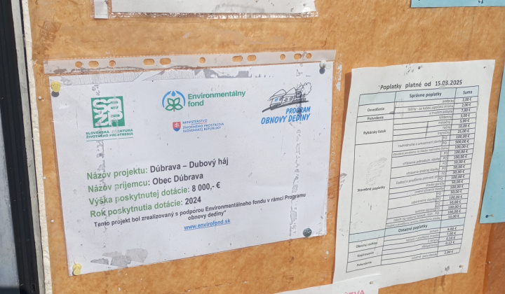 3. fotografia fotogalérie Aktuality / Dúbrava - Dubový háj - foto