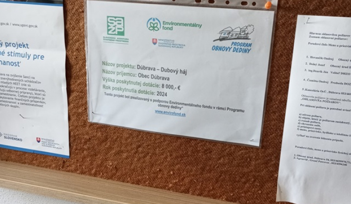 4. fotografia fotogalérie Aktuality / Dúbrava - Dubový háj - foto