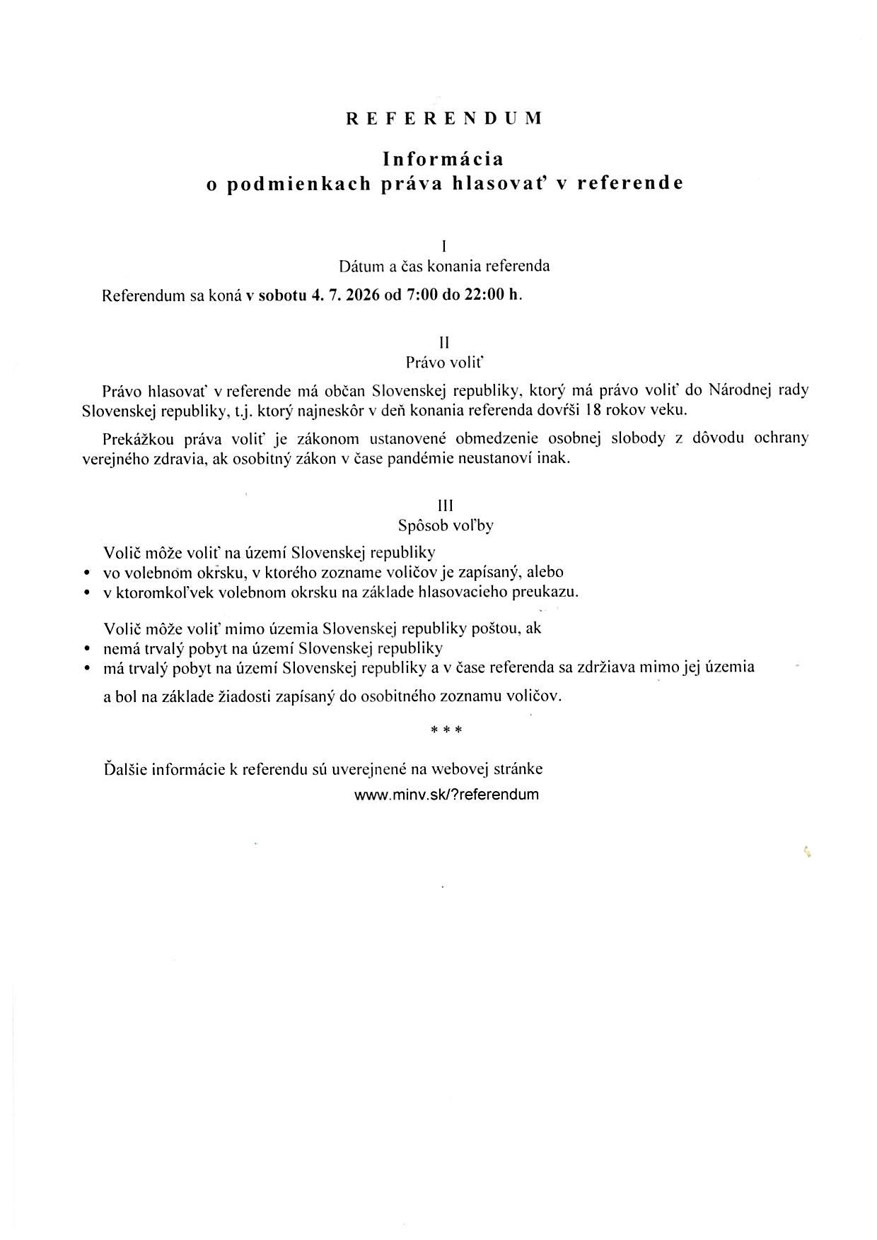 Fotka - Referendum 2026